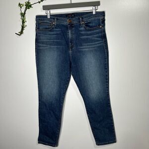 Level 99 High Rise Skinny Blue Jeans Nostalgic Blue